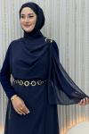 Nilüfer Tulum  Lacivert