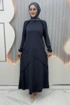 Nüha Elbise Antrasit