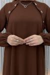 Nuray Elbise Kahverengi
