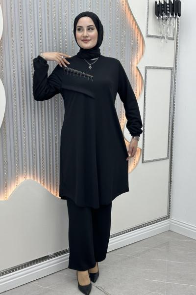 Nurella Takım  Siyah