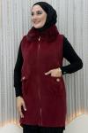 Özge Yelek Bordo