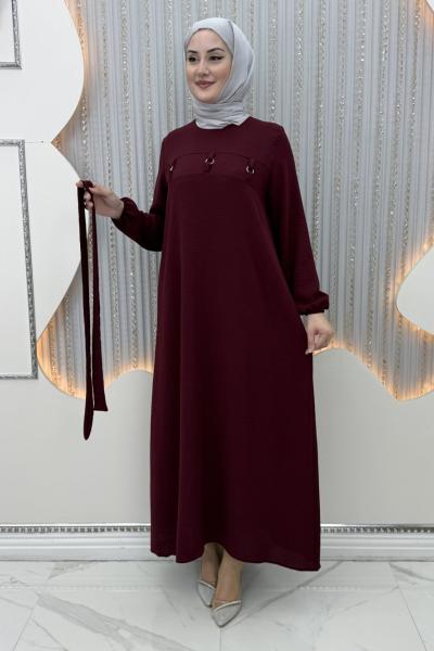 Özün Elbise Bordo