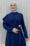 Parıltı Abiye Mavi
