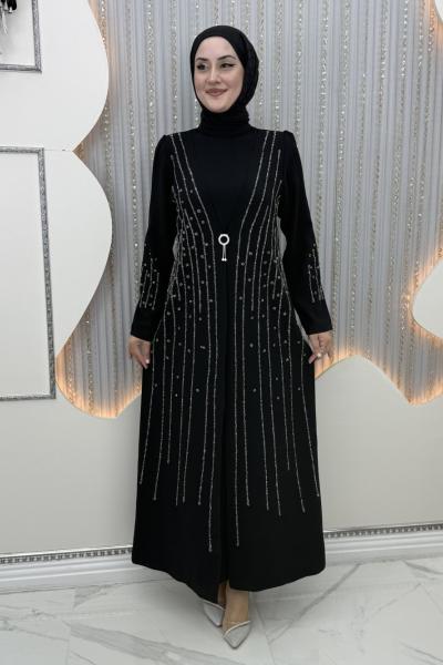 Pırlanta Abiye Siyah