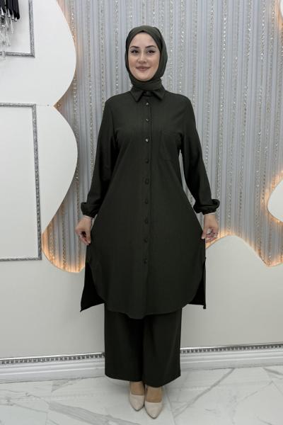 Rosa Fitilli Takım Haki