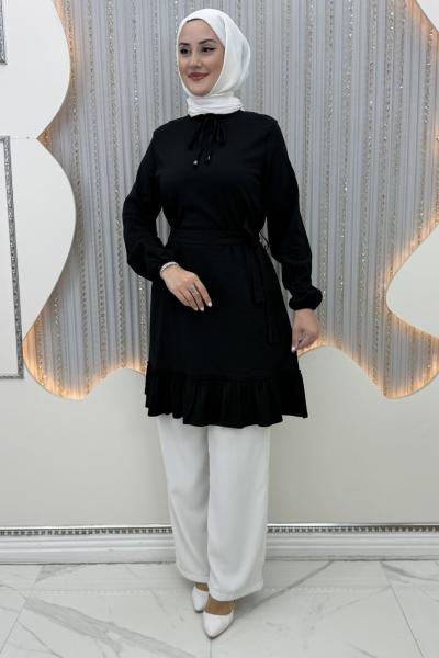 Rukiye Tunik Siyah