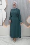 Sare Elbise Yeşil