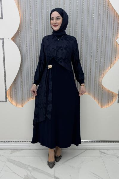 Sevda Elbise Lacivert