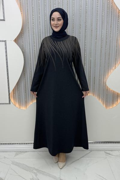 Ülfet Elbise Lacivert