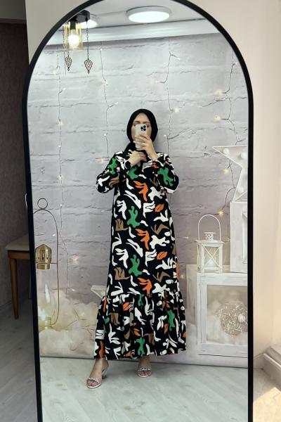 Yağmur elbise Siyah