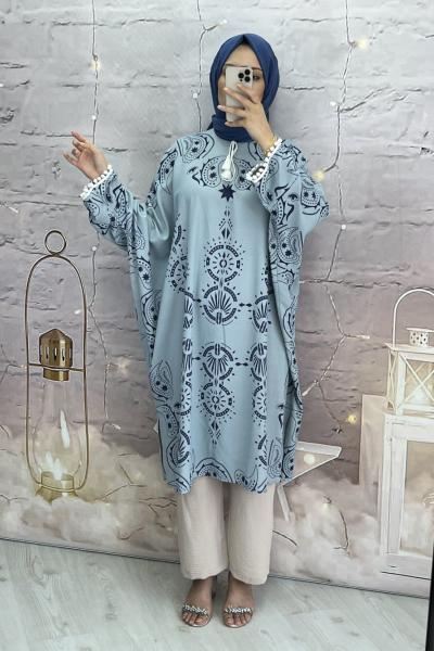 Yaldız tunik  Bebe Mavisi