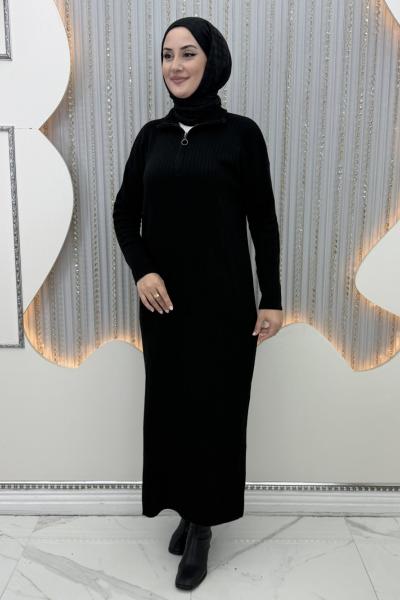 Yalın Elbise Siyah