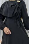 Zoya Pantolonlu Takım Siyah