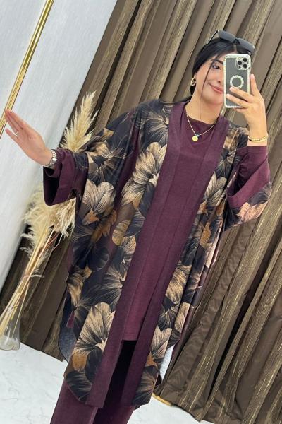 3216 Mutlu Takım Mürdüm Mürdüm