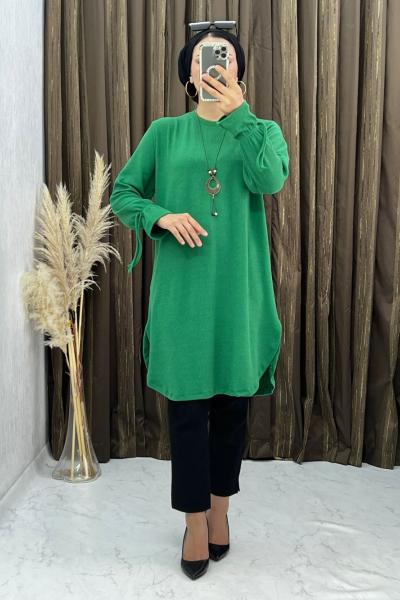 3251 Naz Tunik Yeşil Yeşil