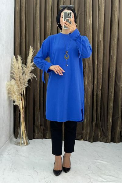 3251 Naz Tunik Mavi Mavi