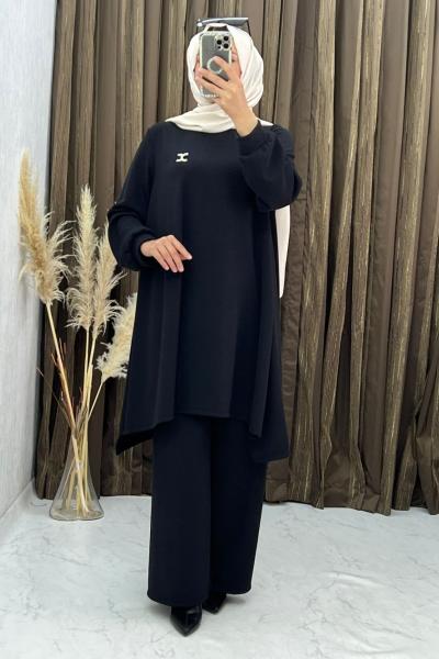 3292 Karsu Takım Siyah Siyah