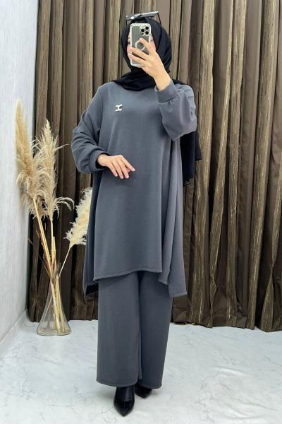 3292 Karsu Takım Gri Gri