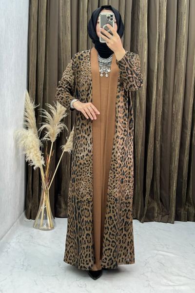 3307 Alize Elbise Takım Hardal Hardal Sarısı