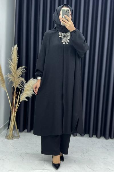 3326 Fersude Takım Siyah Siyah