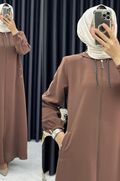 3327 Amine Ferace Kahverengi Kahverengi