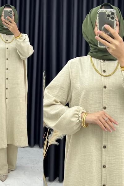 3329 Gülümser Takım Taş Taş Rengi