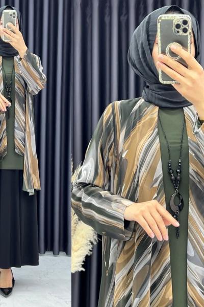 3342 Efta 2 li Takım Haki Haki