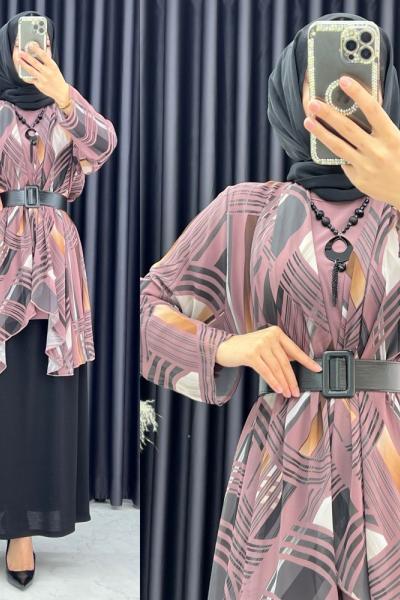 3344 Karayel 2 li Takım GÜL Gül