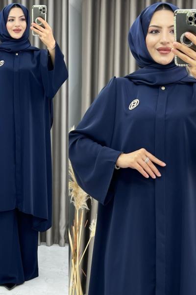 3356 Poyraz tarz takım Lacivert Lacivert