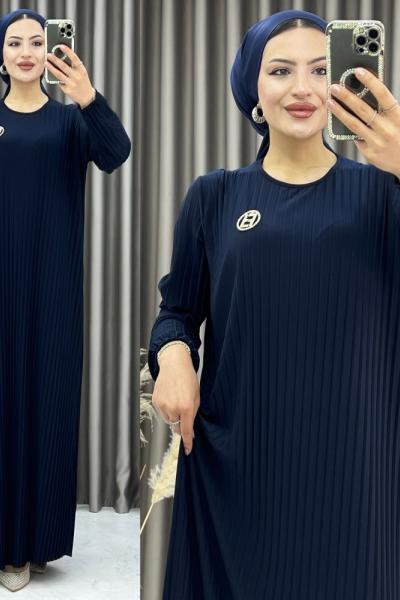 3364 evin elbise LACİVERT Lacivert