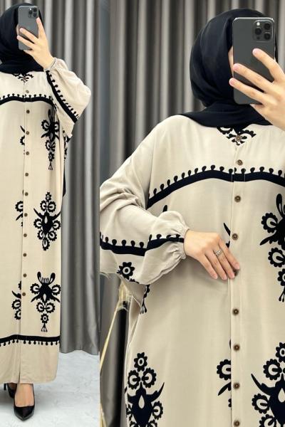 3365 Rakkas Tunik/Elbise  Vizon Vizon