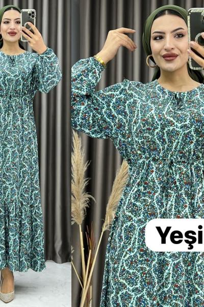 3369 Helen Elbise Yeşil Yeşil