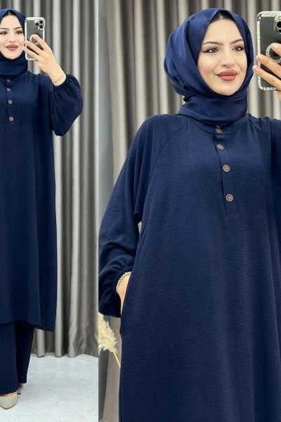 3370 Banu Takım Lavivert Lacivert