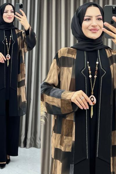 3390 Meyra  3 lü Takım Siyah Siyah