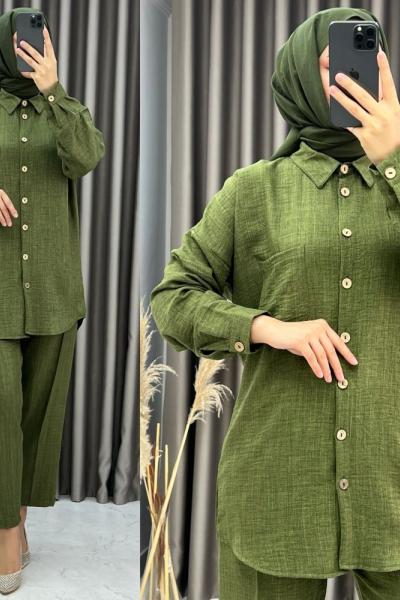 3426 Ecrin Takım Haki Haki