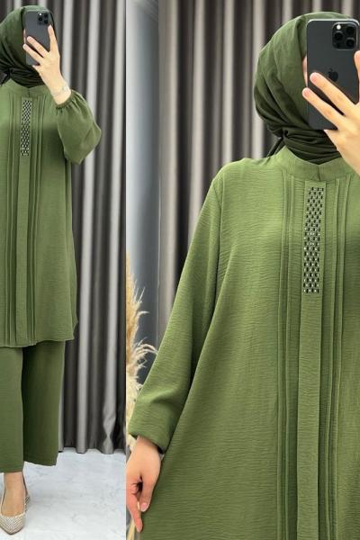 3440 Endam Takım Haki Haki