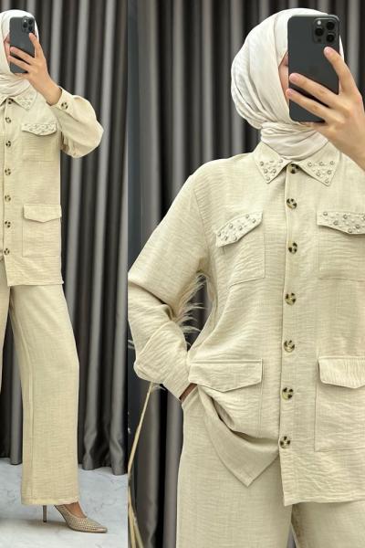 3446 Valin Takım Taş Taş Rengi