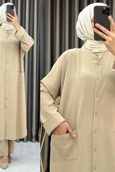 3450 Şehriban Takım Taş Taş Rengi