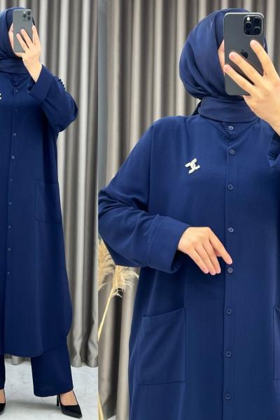 3450 Şehriban Takım Lacivert Lacivert