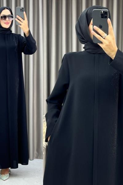 3521 Ferhunde Ferace Siyah Siyah