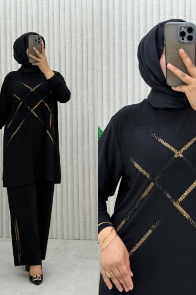 3987 Sanat Takım siyah /gold siyah gold