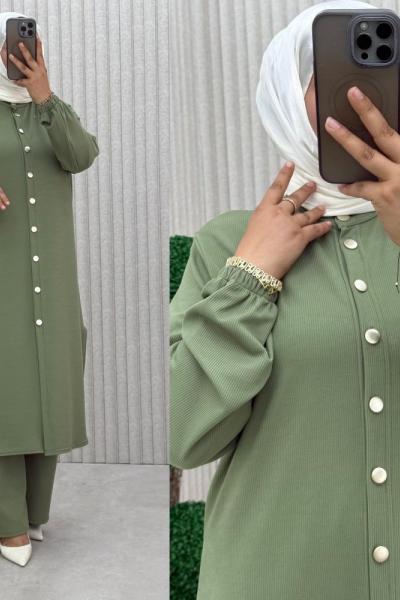 4014 Nurşide Takım  Elma yeşili