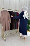4073 Evay Tunik  Kahverengi