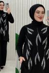 Aden pantolonlu takım Siyah