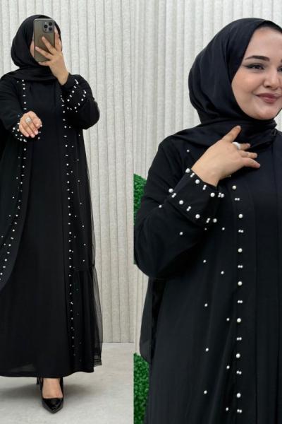 Afide Abaya Siyah