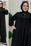 Akide  Pantolonlu takım Siyah