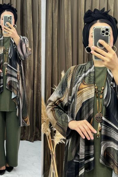 Altın 3 Lü Takım Haki