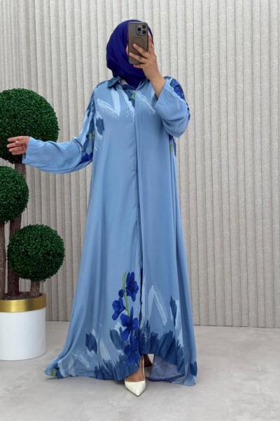 Anka Elbise Ferace Mavi