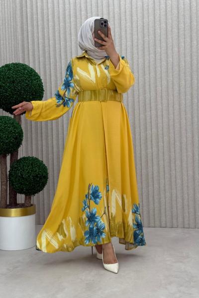 Anka Elbise Ferace Sarı