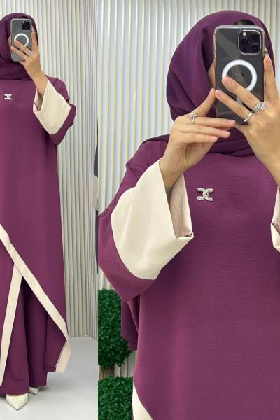 Aslı Salaş Takım Lila